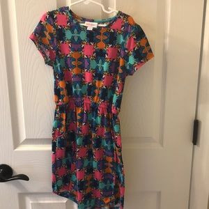 LuLaRoe Donald Duck Disney Mae Dress -8